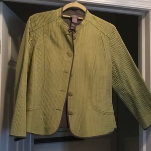 Sigrid Olsen Green Jacket